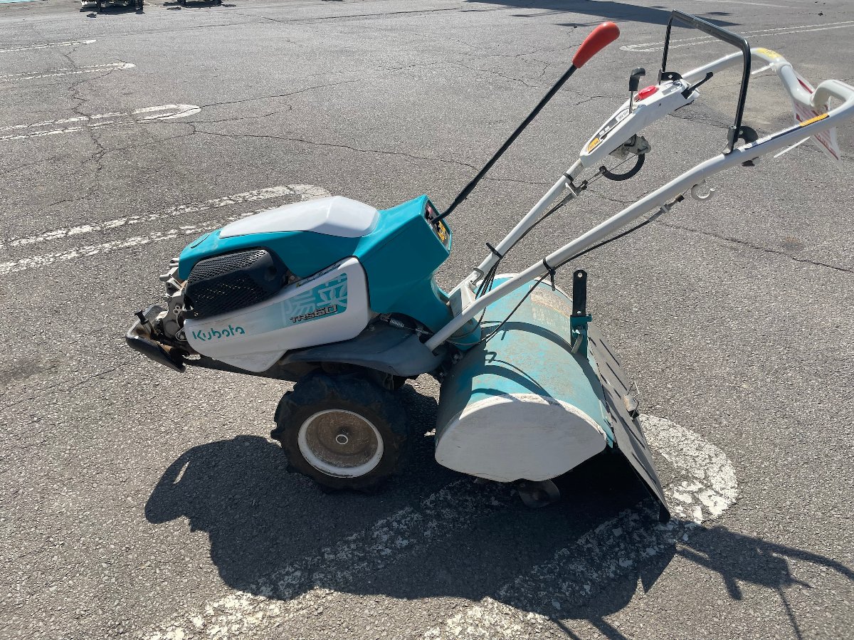 中古管理機 【整備待ち】クボタ 管理機 TRS60 機体寸法:1480×610×1085mm 出力6.2PS 使用燃料:ガソリンの商品画像5