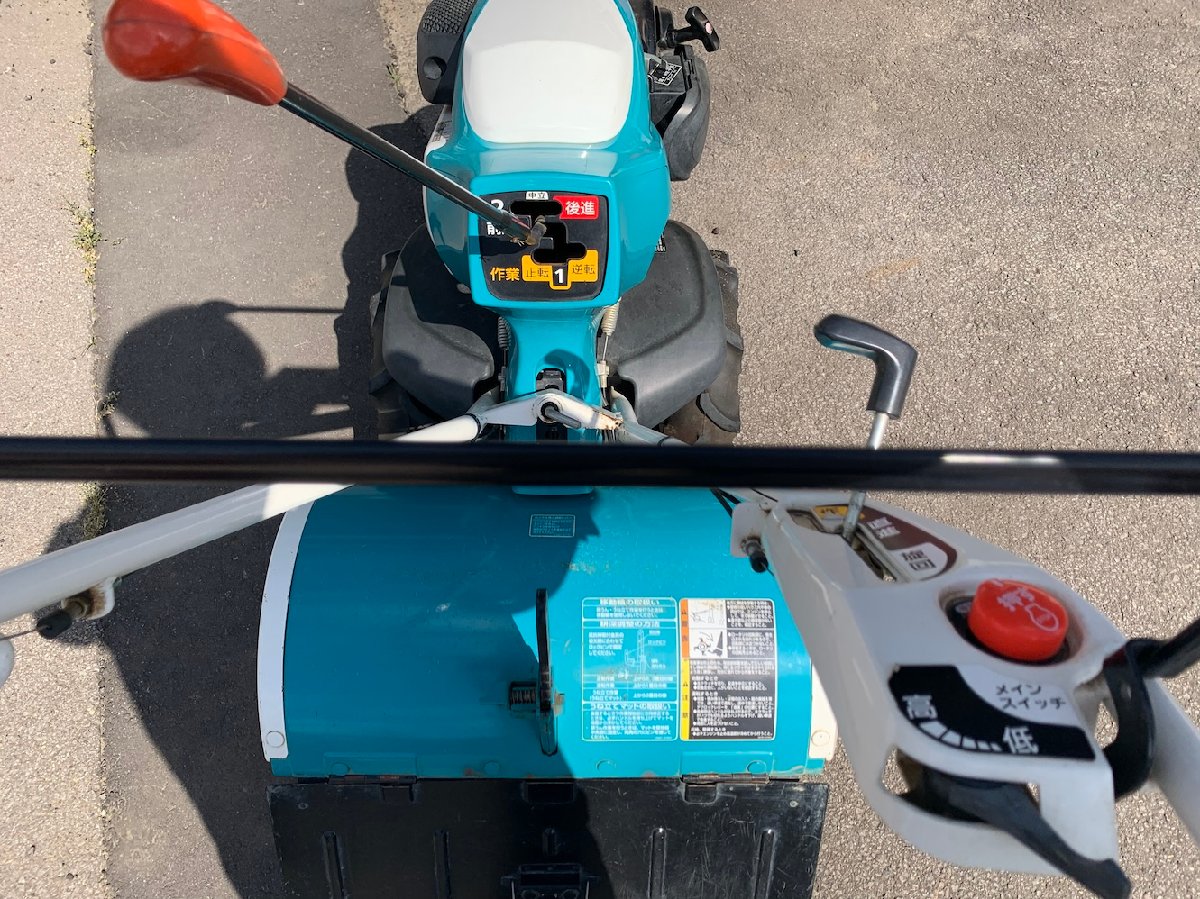 管理機 クボタ 管理機 TRS60 機体寸法:1515×620×1070(mm) 出力6.2ps 使用燃料/容量:無鉛ガソリン/2.5Lの商品画像6