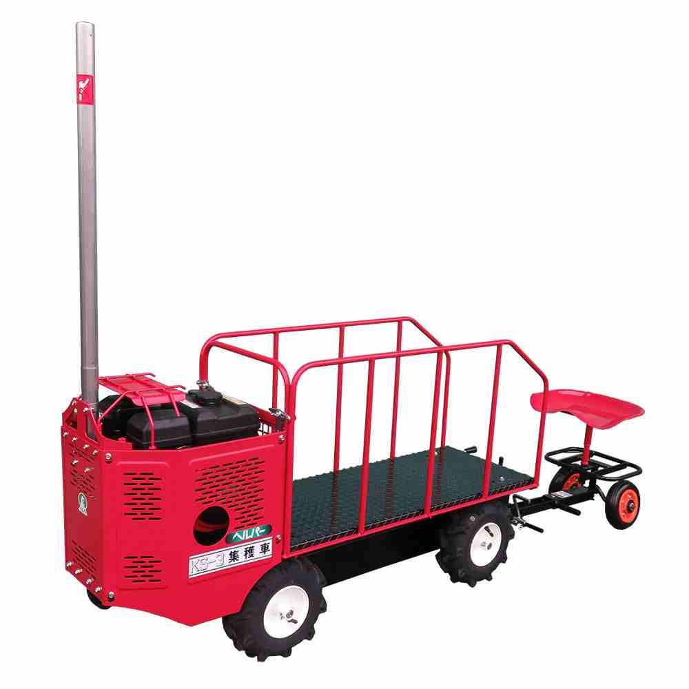 ヘルパー畝間作業車たばこ集穫車関東農機KS-3C-6