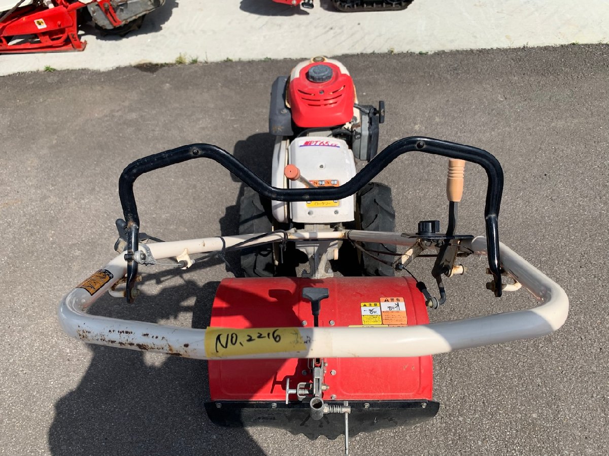 管理機 ヤンマー 管理機 MRT65EX 機体寸法:1410×575×1050(mm) 出力6.2ps 使用燃料/容量:無鉛ガソリン/2.4Lの商品画像5