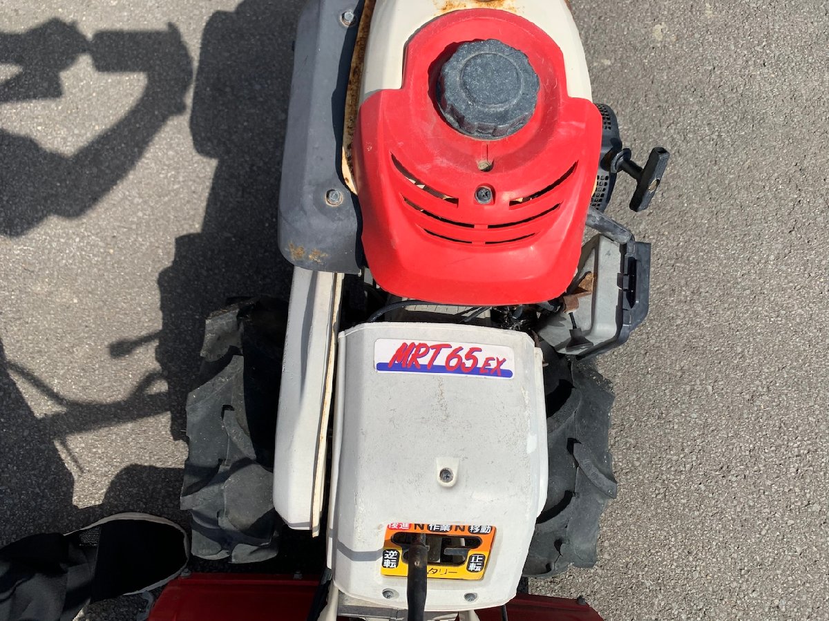 管理機 ヤンマー 管理機 MRT65EX 機体寸法:1410×575×1050(mm) 出力6.2ps 使用燃料/容量:無鉛ガソリン/2.4Lの商品画像9
