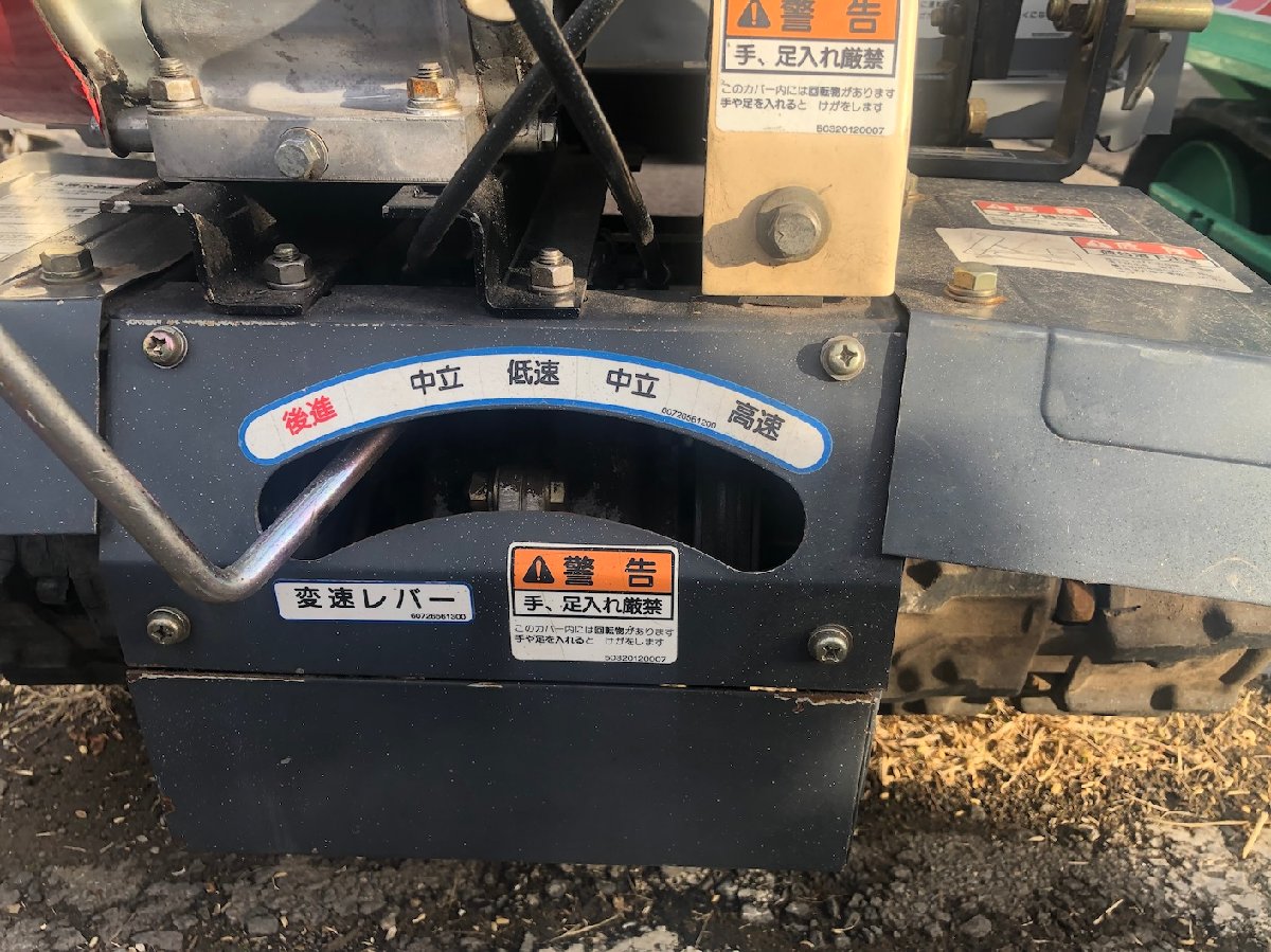  中古ハーベスター 佐藤製作所 運搬車 SC-156DC 機体寸法:1610×680×1015mm 出力4ps 燃料:ガソリン