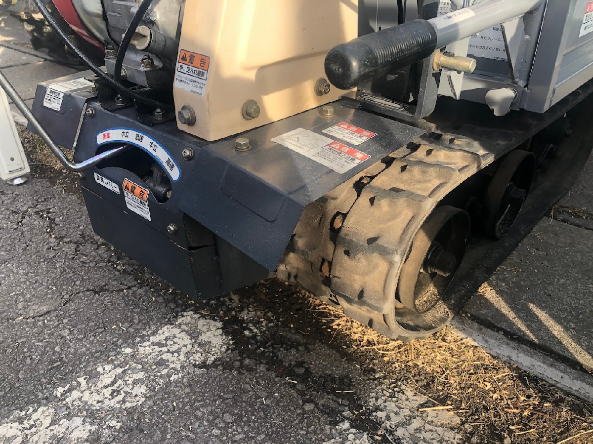 中古運搬機 佐藤製作所 運搬車 SC-156DC 機体寸法:1610×680×1015mm 出力4ps 燃料:ガソリンの商品画像2