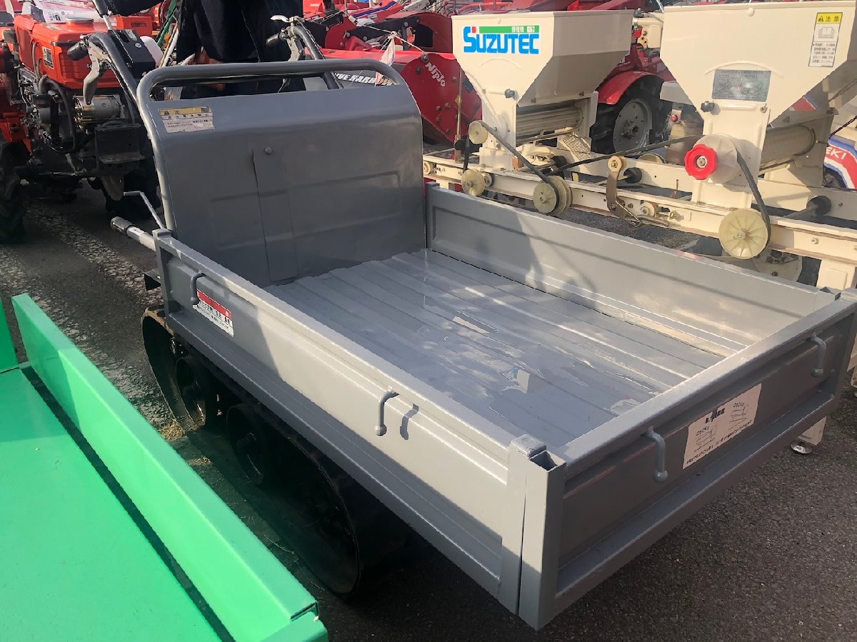 中古運搬機 佐藤製作所 運搬車 SC-156DC 機体寸法:1610×680×1015mm 出力4ps 燃料:ガソリンの商品画像6