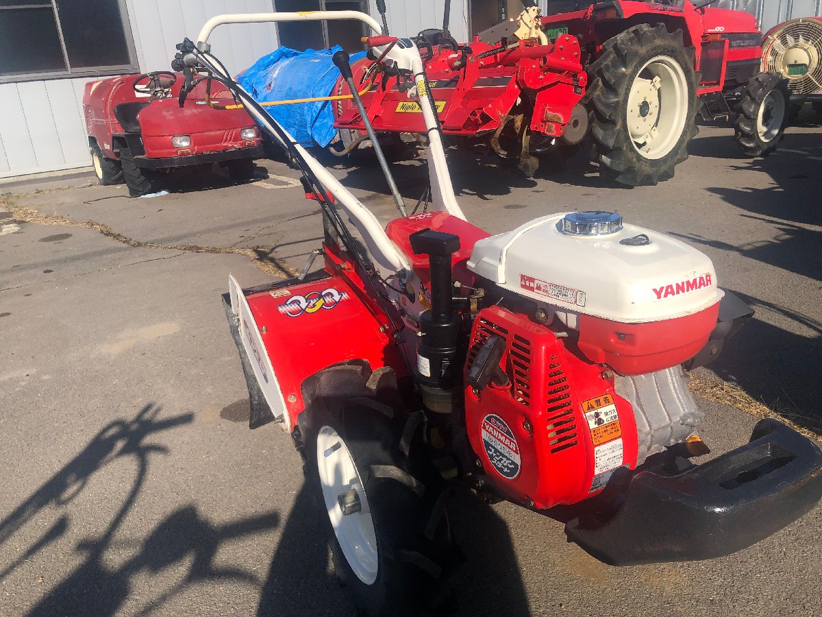 中古管理機 ヤンマー 耕耘機 DK7: 長さ×幅×高さ1740ｍｍ×650ｍｍ×1020ｍｍ 出力:6.2PS