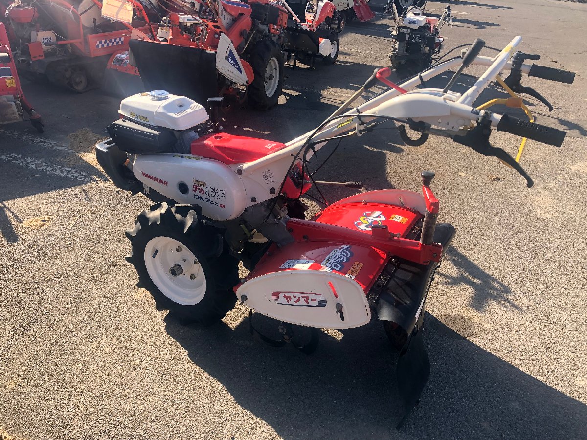  中古管理機 ヤンマー 耕耘機 DK7: 長さ×幅×高さ1740ｍｍ×650ｍｍ×1020ｍｍ 出力:6.2PSの商品画像3
