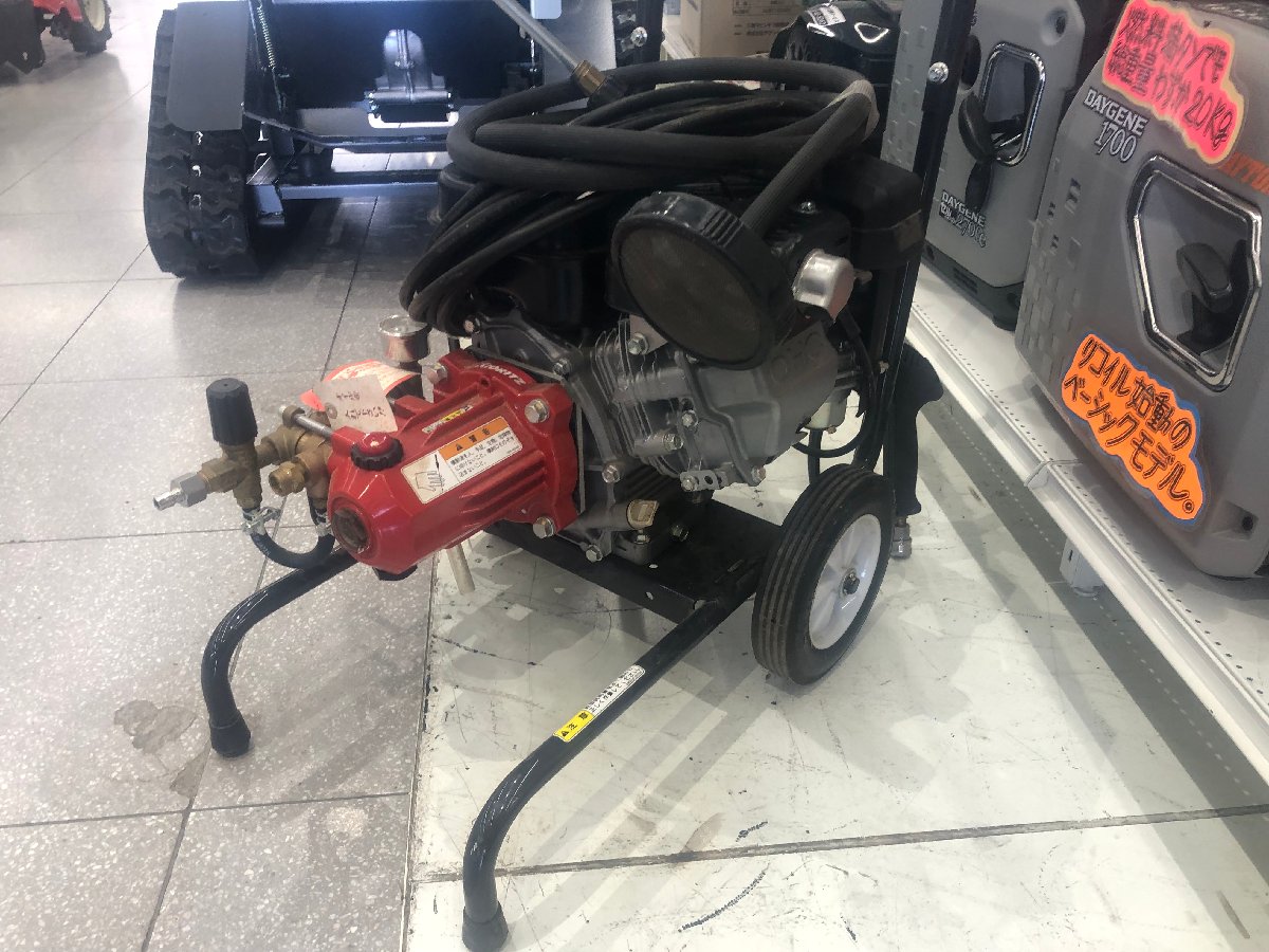  中古その他 共立 高圧洗浄機 WH1110 機体寸法:655×440×835(mm) 本体乾燥質量29kg ポンプ圧力:11MPaの商品画像7