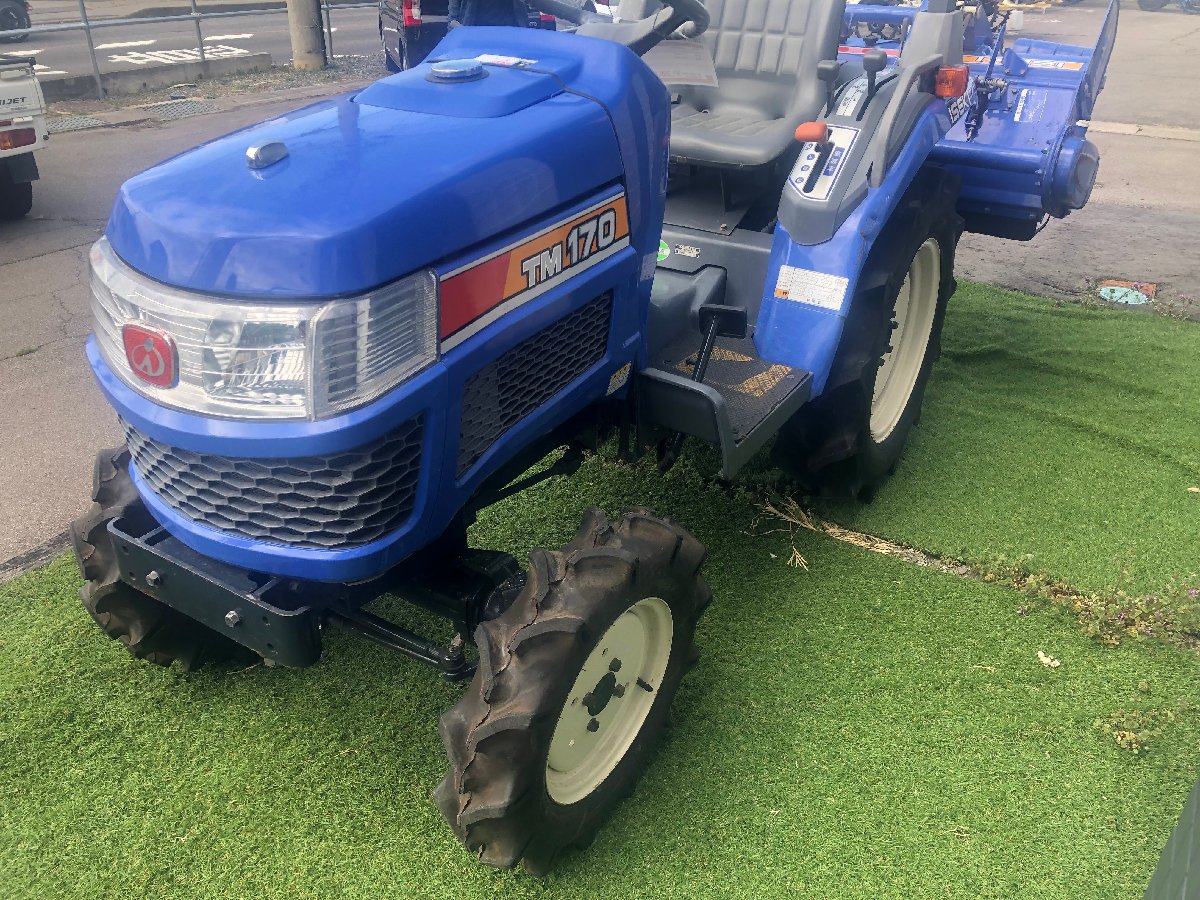  中古トラクター イセキ トラクター TM170 機体寸法:2100×1030×1890(mm) 馬力17ps 燃料/容量 :ディーゼル軽油/13Lの商品画像3