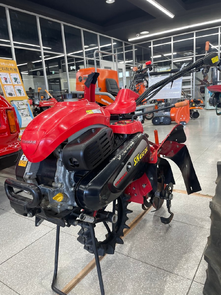 管理機 ヤンマー 管理機 SK450-DX 機体寸法:1520×615×1050 出力4.2PS 使用燃料 :ガソリン/2.3Lの商品画像3