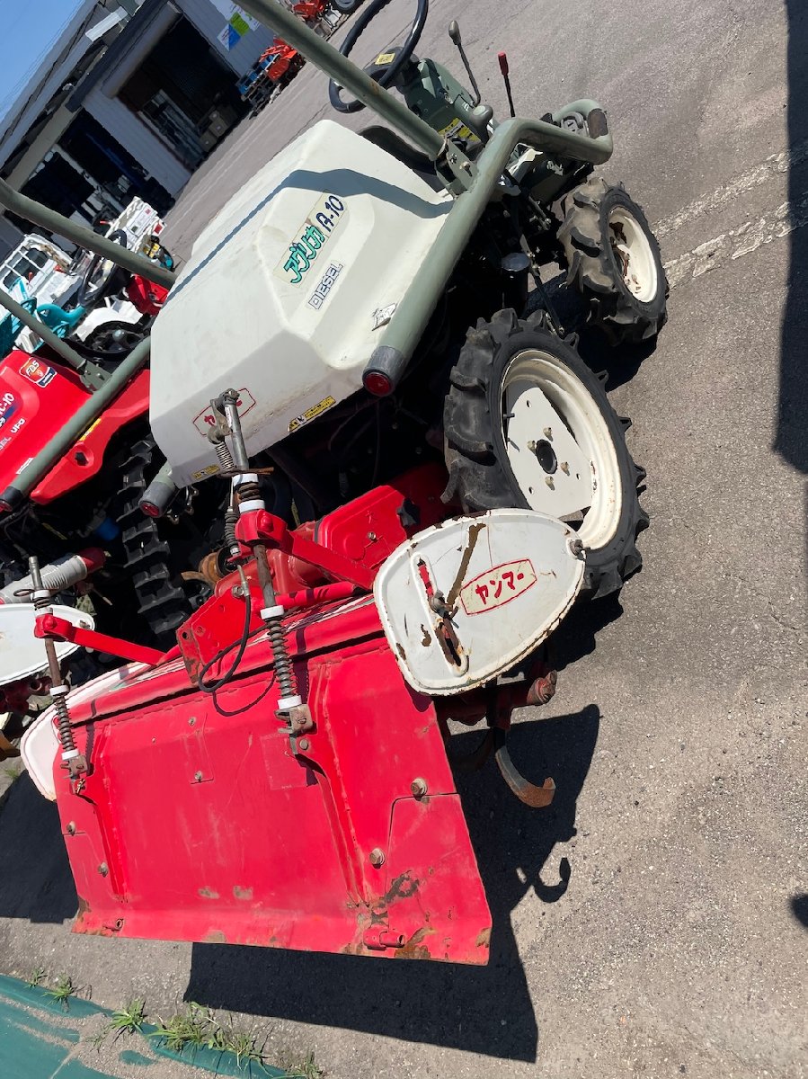 耕運機 ヤンマー 乗用耕耘機 A-10の商品画像4