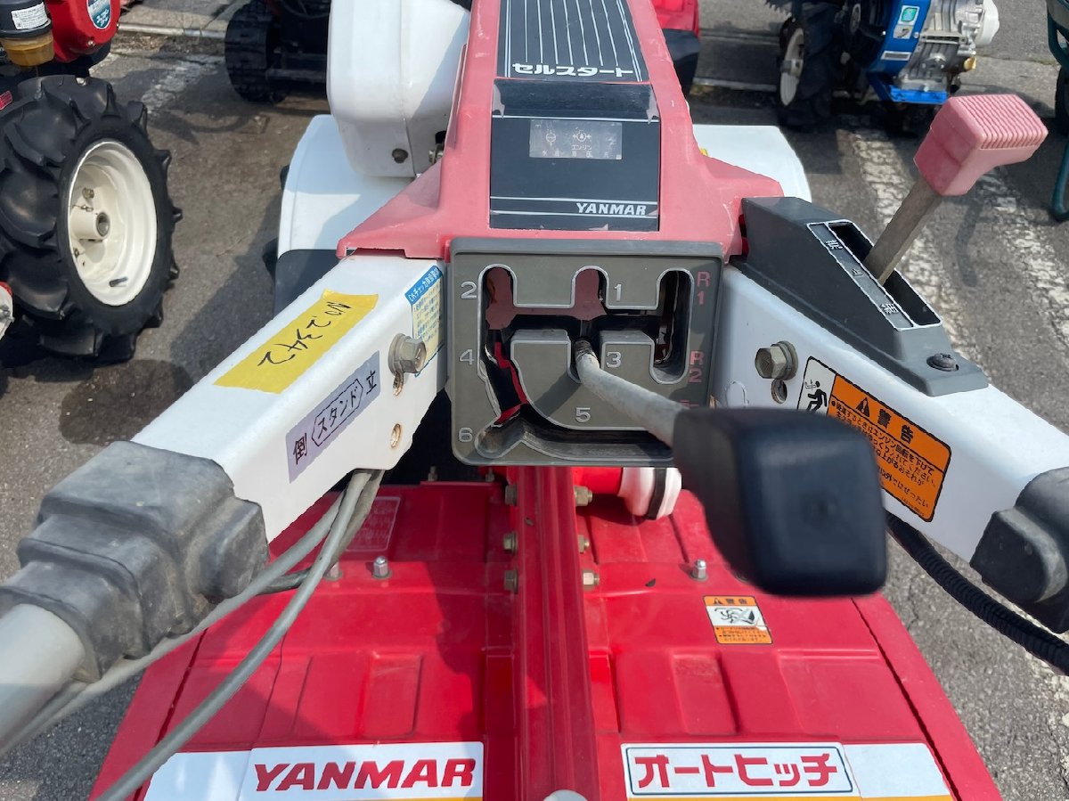 耕運機 【整備待ち】ヤンマー 耕耘機 YA80 機体寸法:2240×860×1135�o 出力7.8Ps 使用燃料:ディーゼルの商品画像3