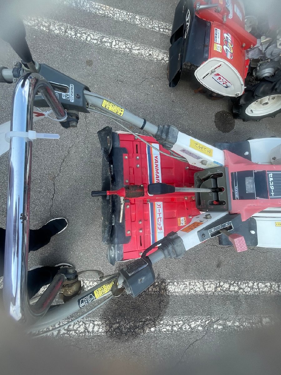 耕運機 【整備待ち】ヤンマー 耕耘機 YA80 機体寸法:2240×860×1135�o 出力7.8Ps 使用燃料:ディーゼルの商品画像8