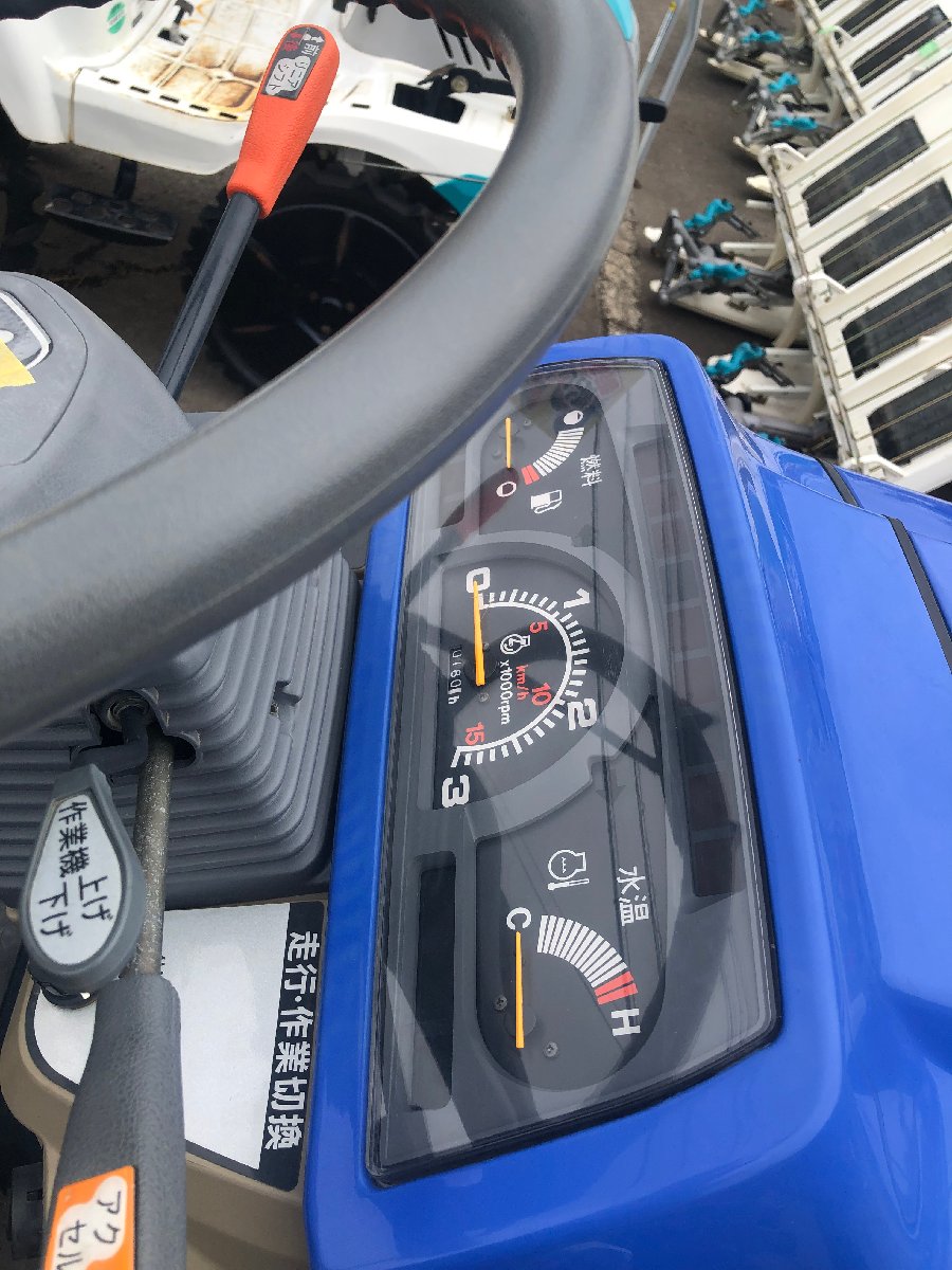  中古トラクター 【地域限定自宅配送】イセキ トラクター TH193-B 機体寸法:2705×1200×1980 出力19ps 使用燃料/容量:ディーゼル/25L 送料込みの商品画像8