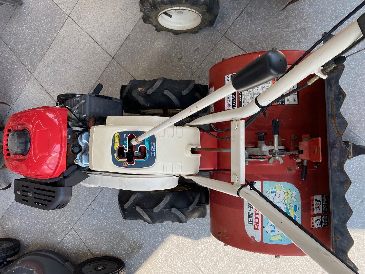  中古管理機 1967 三菱農機 管理機 MMR66特殊爪: 長さ×幅×高さ1400ｍｍ×560ｍｍ×940ｍｍ 馬力:6ＰＳの商品画像4