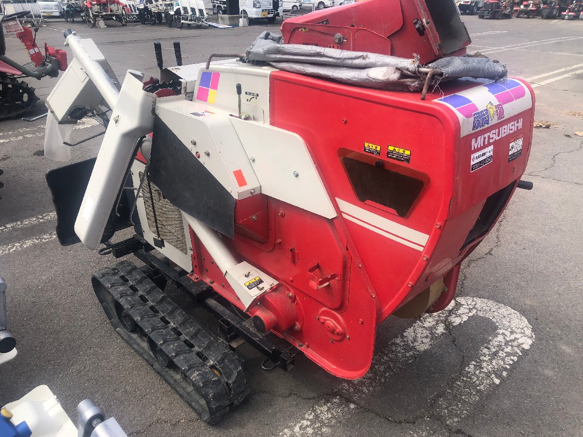  中古ハーベスター 三菱 ハーベスター MH51  機体寸法:2100×1100×1230(mm) 出力5ps 燃料:無鉛ガソリンの商品画像3
