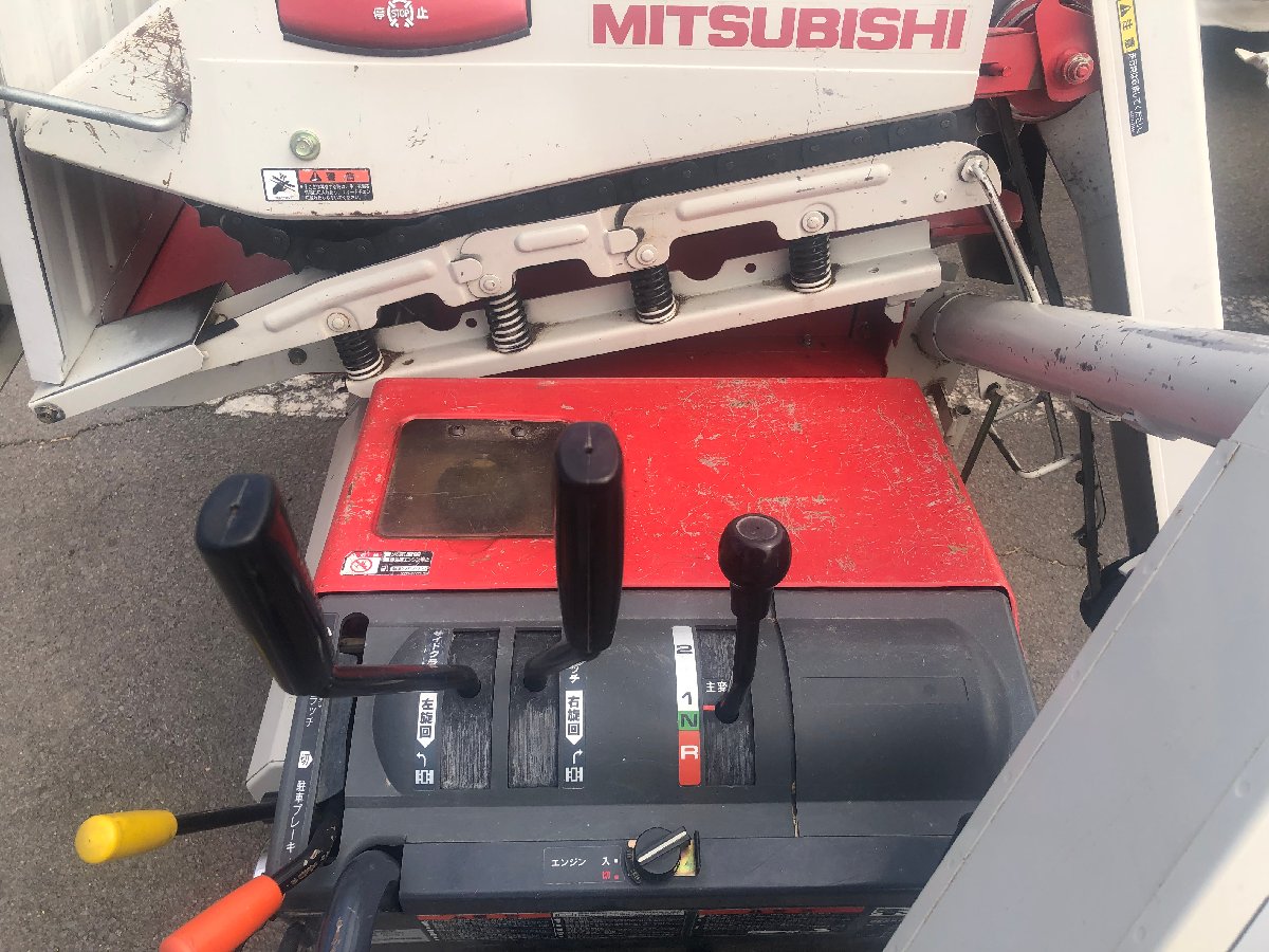  中古ハーベスター 三菱 ハーベスター MH51  機体寸法:2100×1100×1230(mm) 出力5ps 燃料:無鉛ガソリンの商品画像5