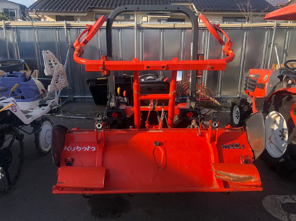  中古トラクター 【地域限定自宅配送】クボタ トラクター JB14 機体寸法:2020×960×1810(mm) 出力10.7ps 使用燃料/容量:ディーゼル軽油/14Lの商品画像7