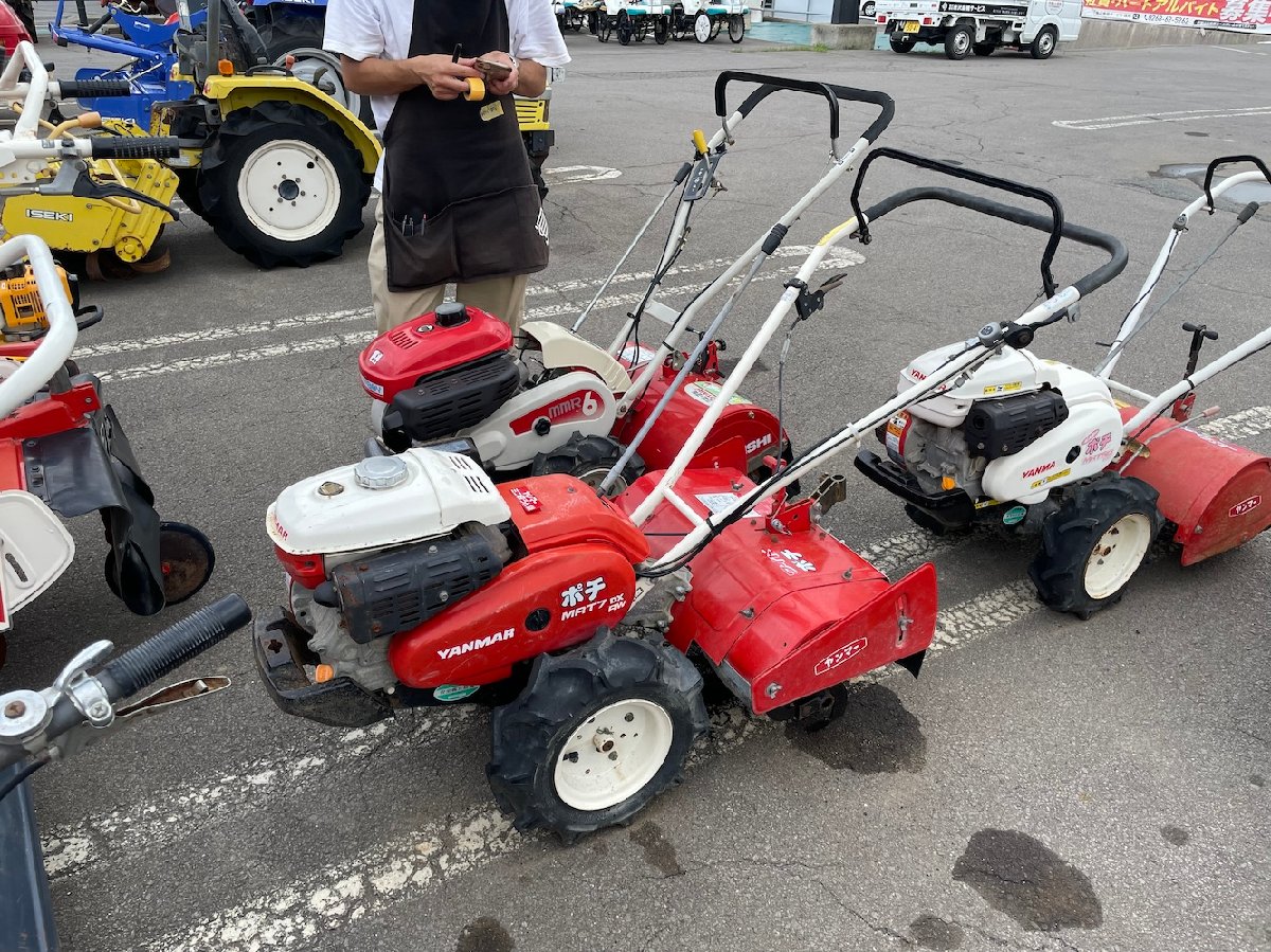  中古ハーベスター ヤンマー 耕耘機 MRT7DX